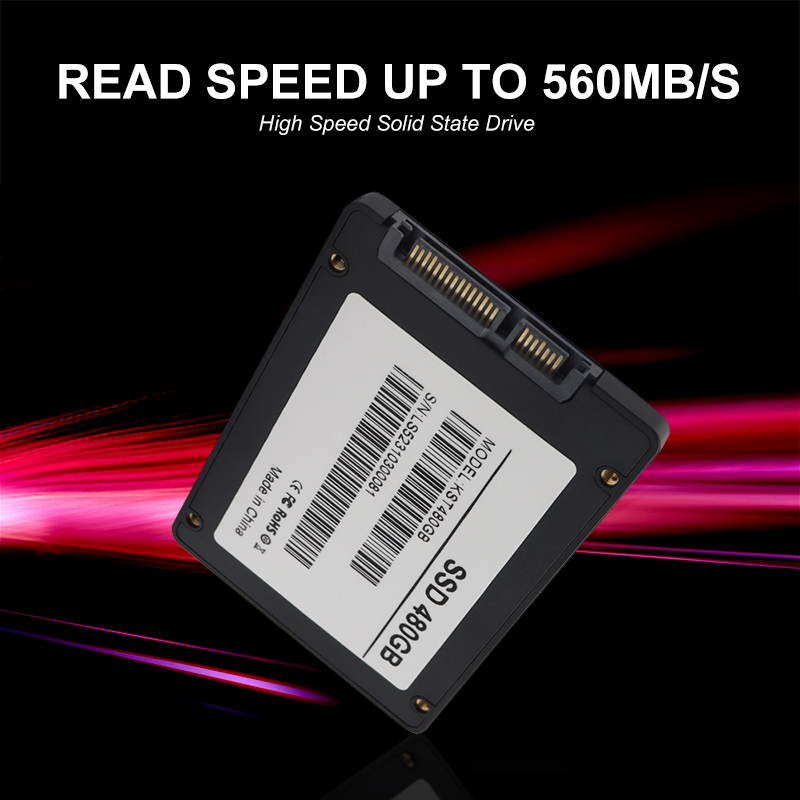 2.5 Inch SSD Hard Drive 128GB 256GB 480GB Portable Internal Ssd Hard DrSsd Hard Disk for Desktop Pc