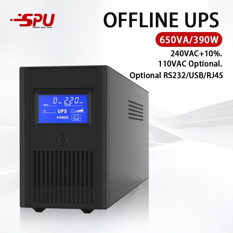 UPS 650va 1000va Uninterruptible Offline Line Interactive Power Supply Ups for PC Computer