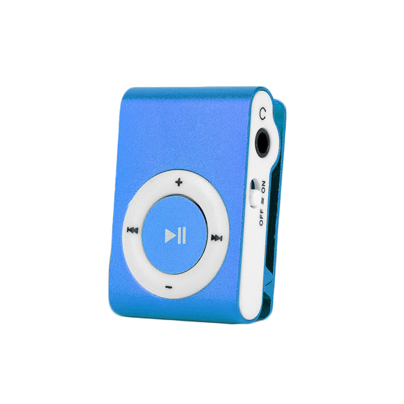 Classic Retro Portable Mini Metal Clip Mp3 Player Sport Music Player Clip Mp3 Running Sport Metal Mini Clip Mp3 Player
