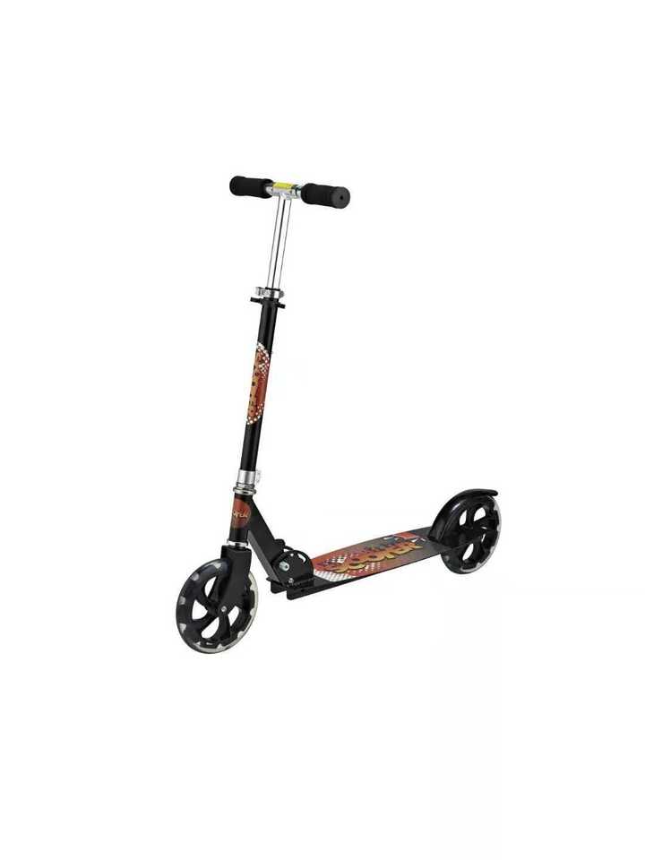 Самокат Big Wheel с кик-стартом