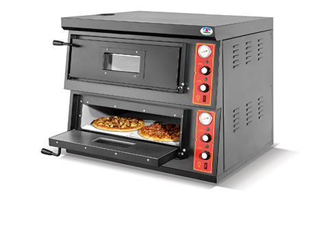 Commercial Bakery Equipment Bakery Machinery Professional Gas Pizza Oven Baking Oven Electric Gas Pizza Oven
