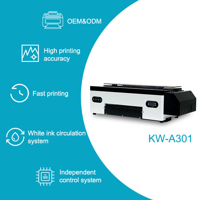 Cowint A3 30cm XP600 DTF Printer New Condition Roll-to-Roll Pigment Ink Heat Transfer Printing Machine on PET DTF Film