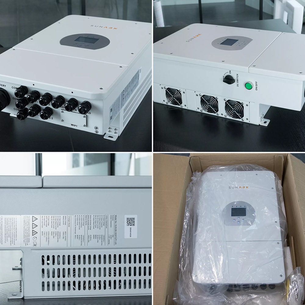 Deye Hybrid Solar Inverter 3 Phase 12Kw 5Kw 6Kw 8Kw 10Kw 16Kw 20Kw Low Voltage DC AC Power Pure Sine Wave Inverters With Mppt