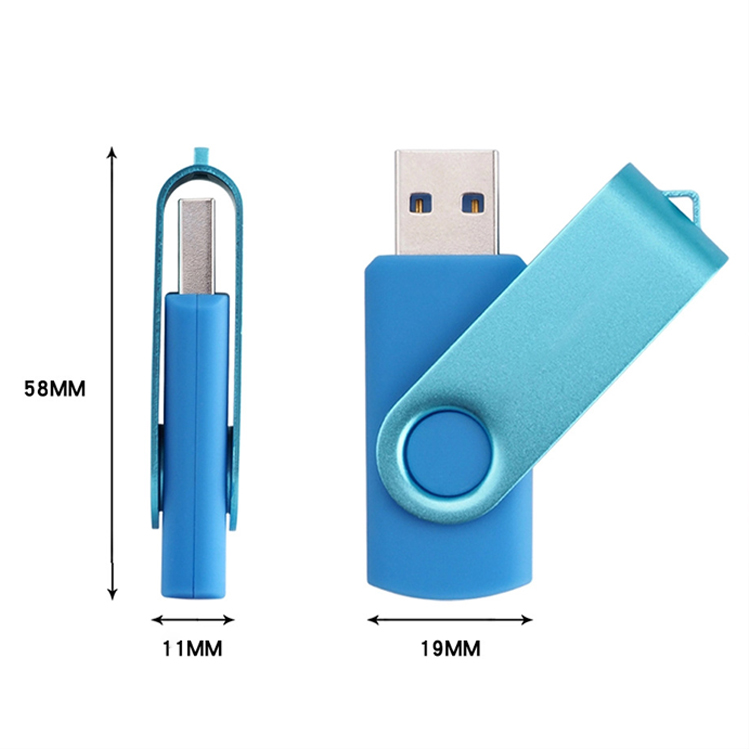 Promotional 2GB 4GB Swivel USB 2.0 3.0 Pendrive  8GB 16GB USB Flash Drive