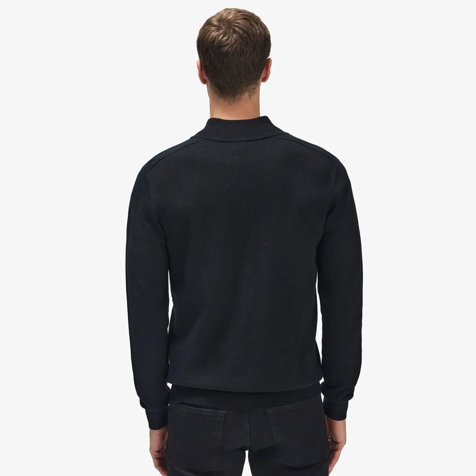 Custom Design 100% Cotton Black Sweater