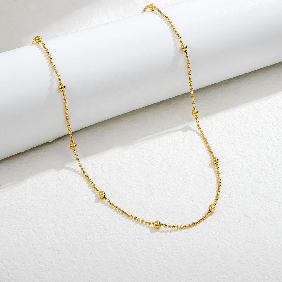 Цепь с 18K позолотой (Multiple Styles)
