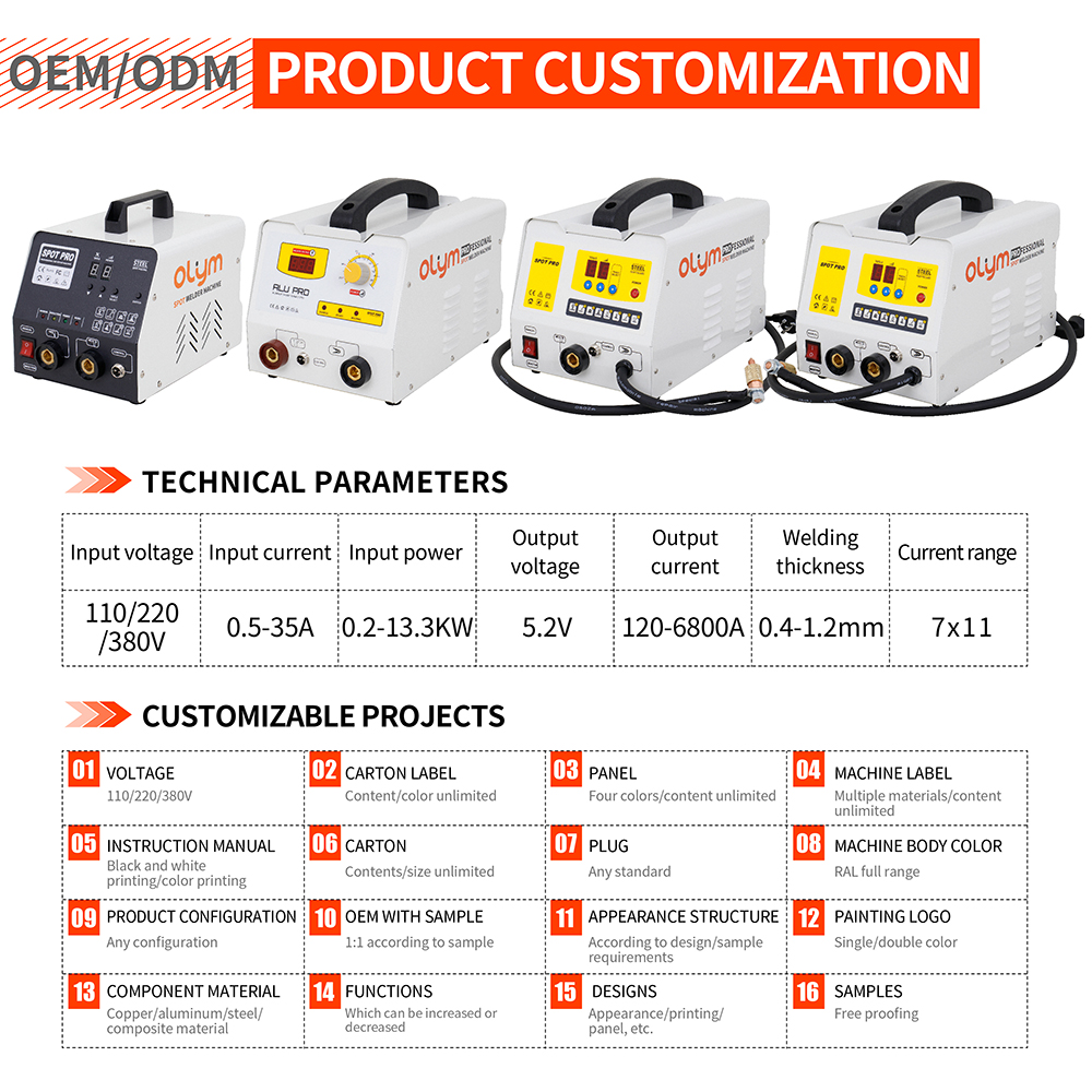 Automobile Sheet Metal Car Body Dent Repair Machine Spot Welder Dent Puller  Machine Spotter Welding Equipment