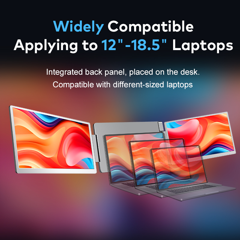 2024 Trending Double Screen IPS Laptop Extender 16 Inch for Laptop Business Series USB-C Monitor Accessories