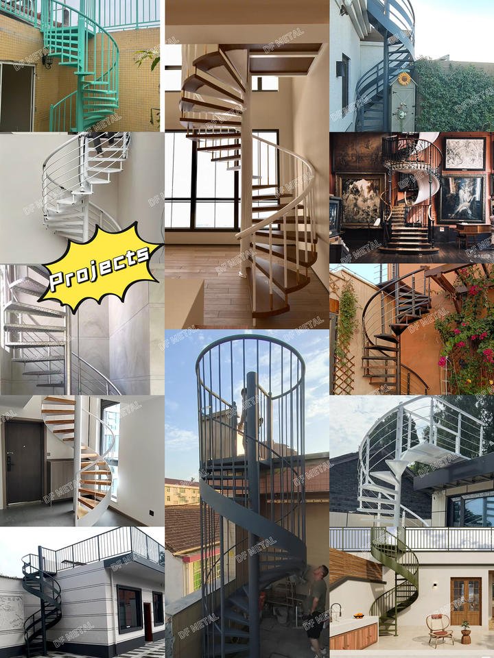 Декоративная винтовая лестница DF (Fancy Spiral)