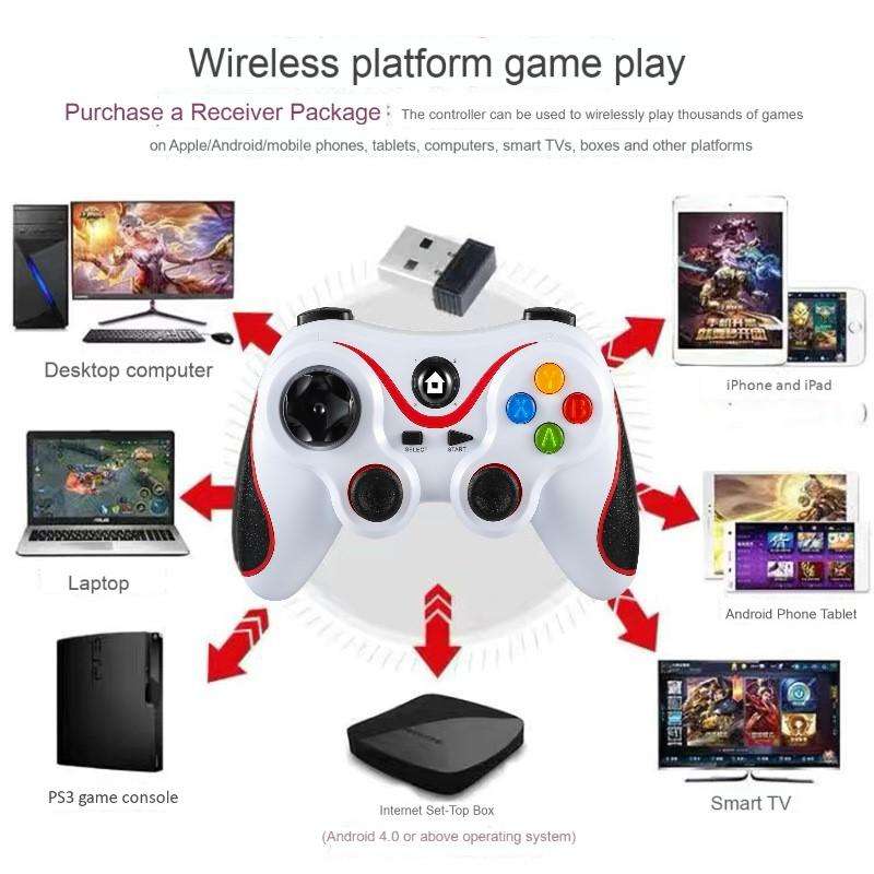 Игровой контроллер V8 Wireless BT