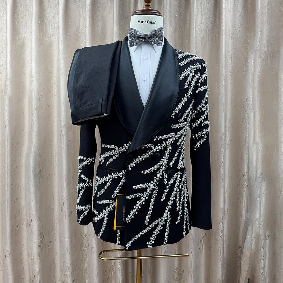 Костюм со стразами (Luxury Handmade Rhinestone)