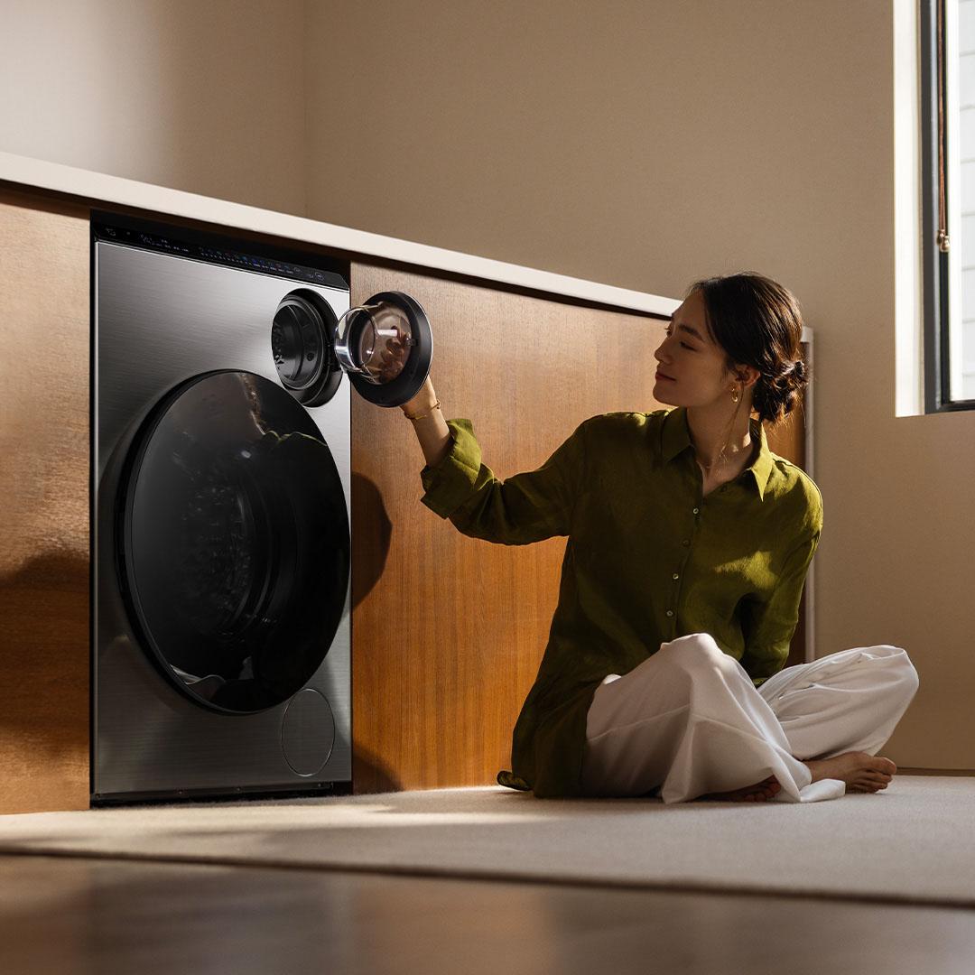 Xiaomi Mijia Washing Machine Dual Zone Washing Dual Washing and Drying 2000W Dual Tube