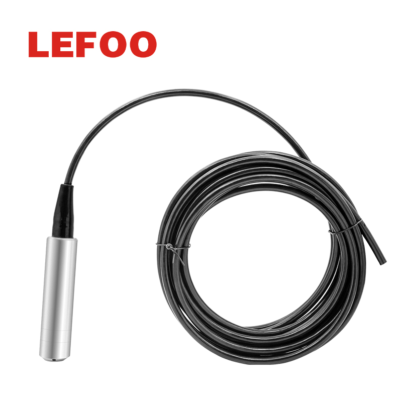 LEFOO 4-20mA Hydraulic Static Pressure Water Level Meter Liquid Level Transmitter Tank Pool River Level Gauge Sensor