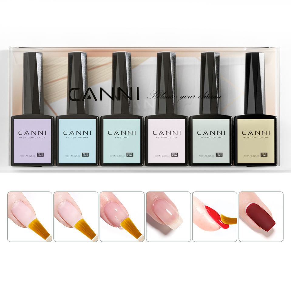 Гипоаллергенный гель-лак CANNI (Hema Free)