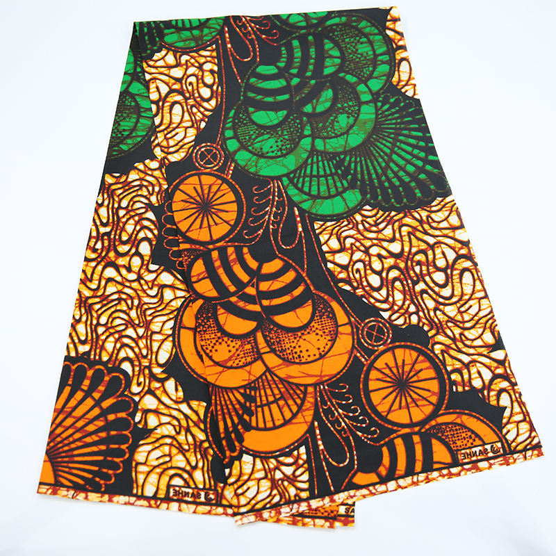 Хлопковая ткань Wax Printed (Анкара)