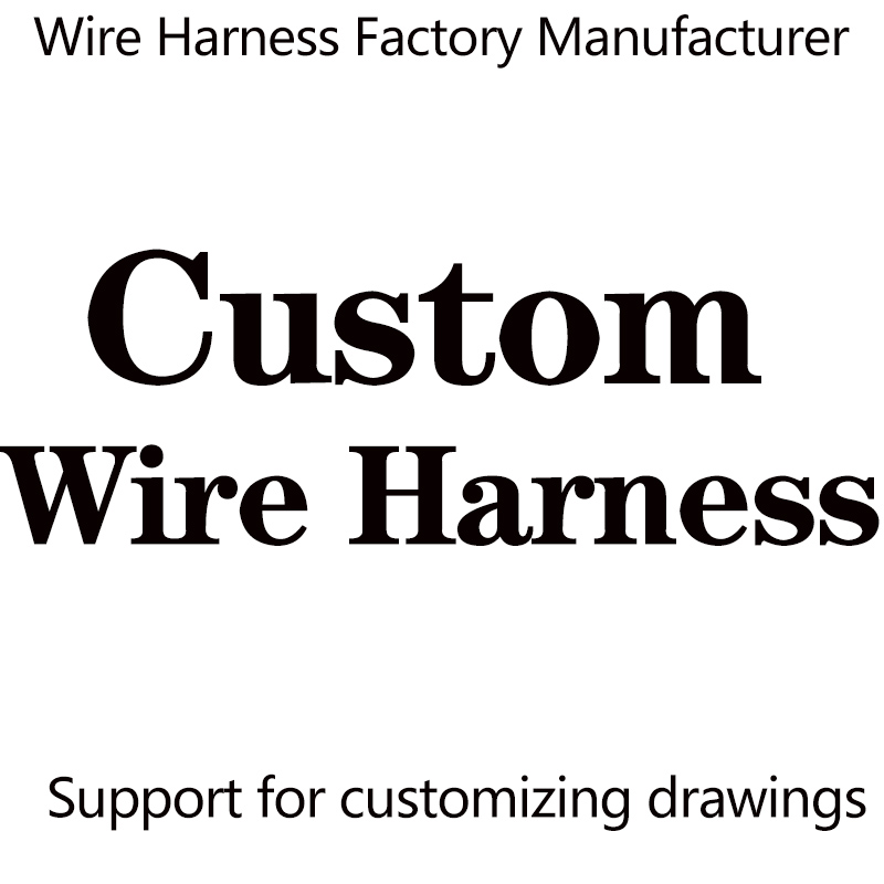 Custom OEM Tin Plated Copper PVC Computer Cable SH/ZH/PH/XH SM 1.0-2.54 Auto Connector Male/Female Terminal Complete Wiring