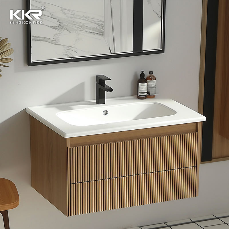 Тумба с раковиной из массива (Solid Wood Vanity)