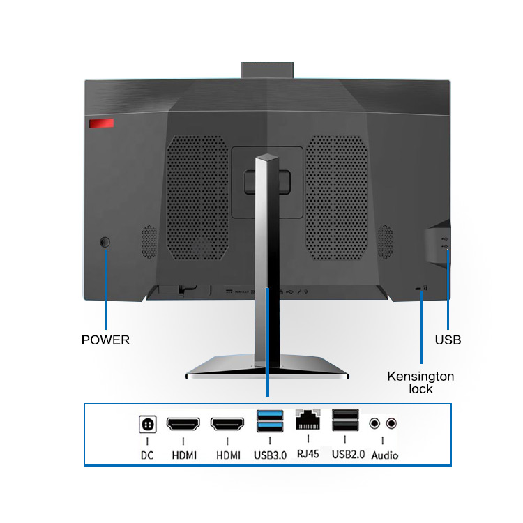 ASU S All-in-One PC Original Factory 7th Gen I5 7440HQ 7200U 27 /23.8 Inch IPS LCD From Sharerdp a Barebone Desktop Computer