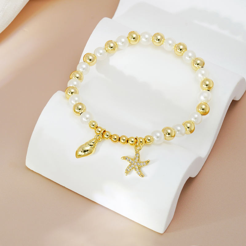 Регулируемый браслет-струна 18K
