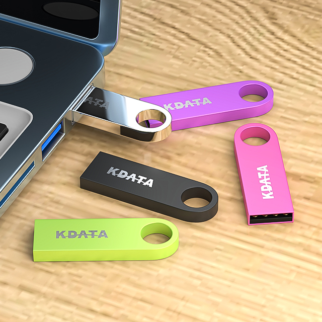 KDATA Wholesale Price 128GB 8GB Free Logo Pendrive Flash Memory 64GB 32GB Promotional Mini Custom Metal 16gb Usb 2.0 Flash Drive