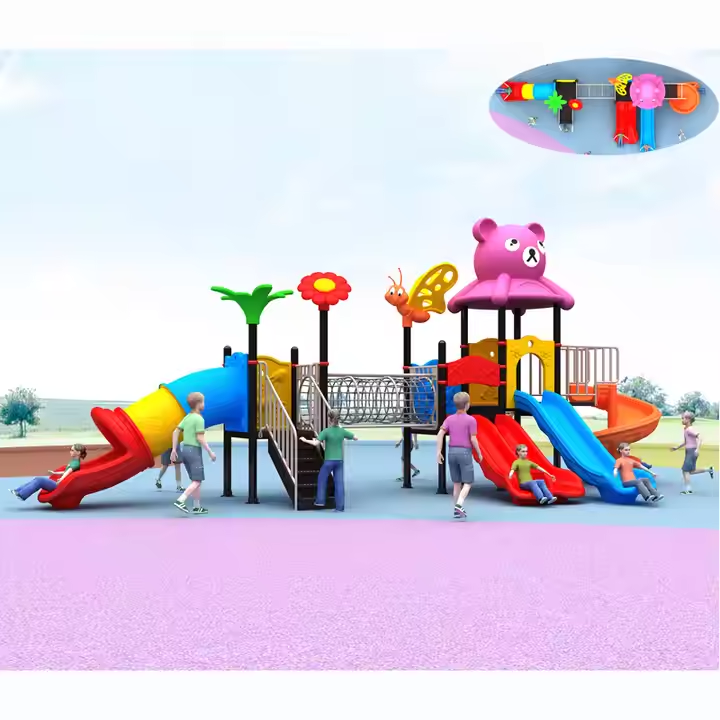 Коммерческая уличная горка для игровых зон