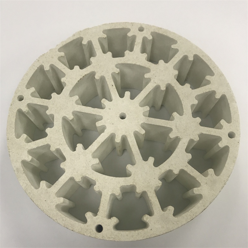 Customized Steatite Ceramic Electrical Insulating Parts High Temperature Resistance Industrial Ceramic Heating Cutting