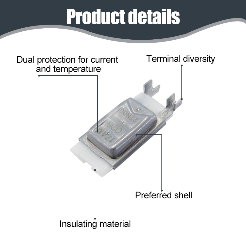 HCET 17AM  Motor Thermal Protector 7AM Self-hold 10A 100 Degree Thermal Cutoff Switch Temperature Switch for Appliance Parts