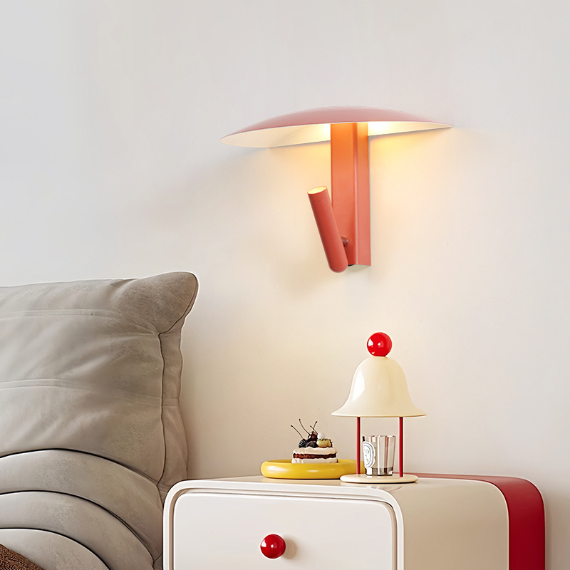 Nordic Designer Personality Rotating Reading Wall Lamp Modern Simple Homestay Hotel Restaurant Aisle Bedroom Bedside Lamp