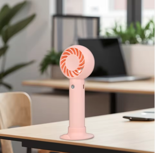 2026 Factory Wholesale Custom logo Portable Mini Fan High Speed Rechargeable USB Handheld Fan Three Speed Fans Cooling for Women