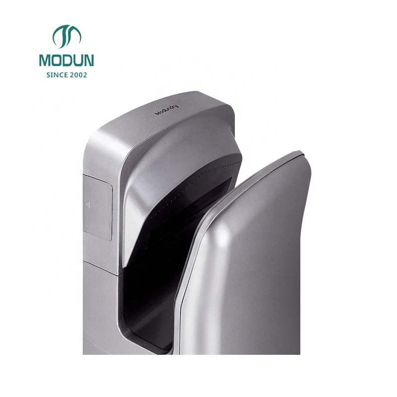 2025 Wall Mount Electric Hand Dryer Set Automatic Ultra-dry Dual Jet 2000W Sensor ABS Plastic IPX4 Splash Proof for Hotel