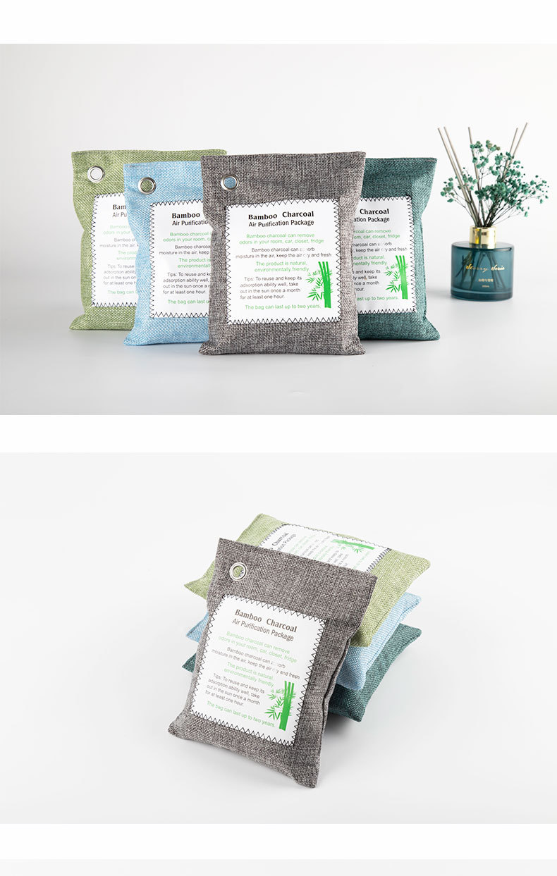 Absorb King Eco-Friendly 100g Activated Carbon Air Purifying Bag for Home Use Everyday