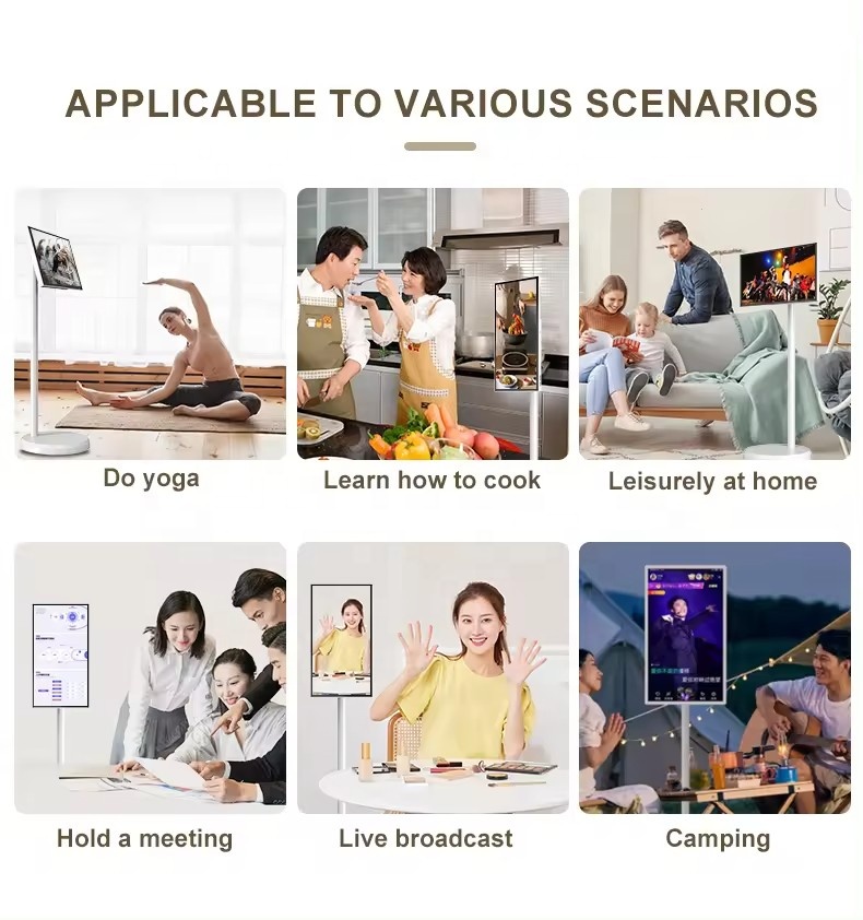 New Portable TV 21.5-inch 21-inch Electric TV for Home Movie Delivery Best Educational Smart TV Screen