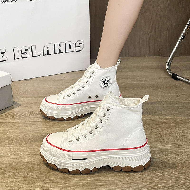 Весенние парусиновые кеды EACH (Fashion Trend)