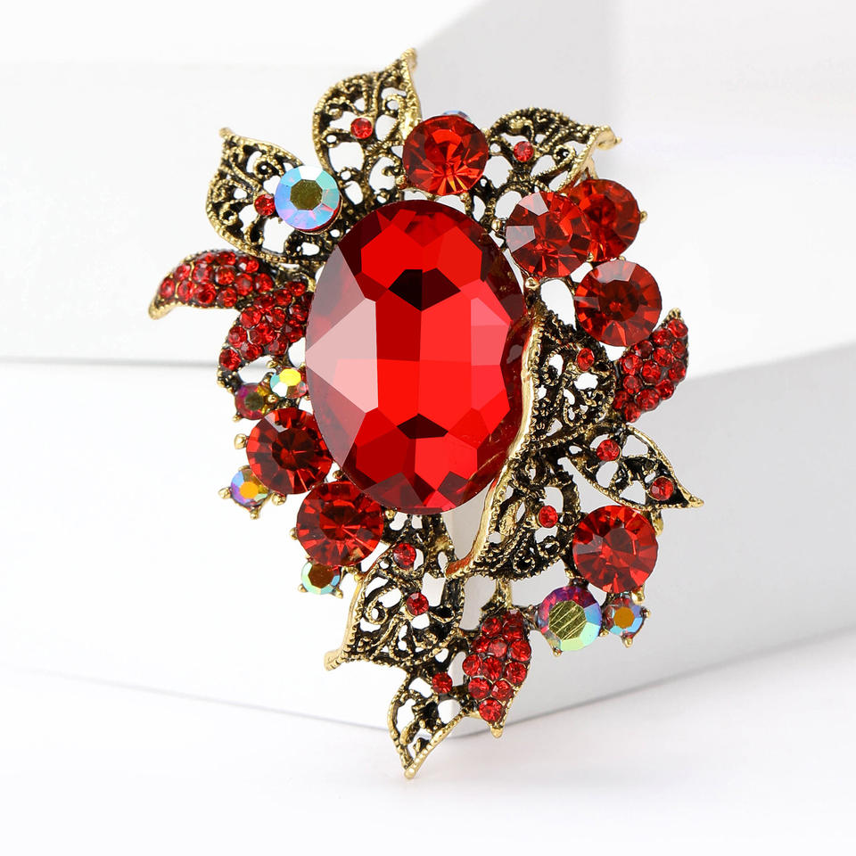 Elegance and Luxury Rhinestones Brooch