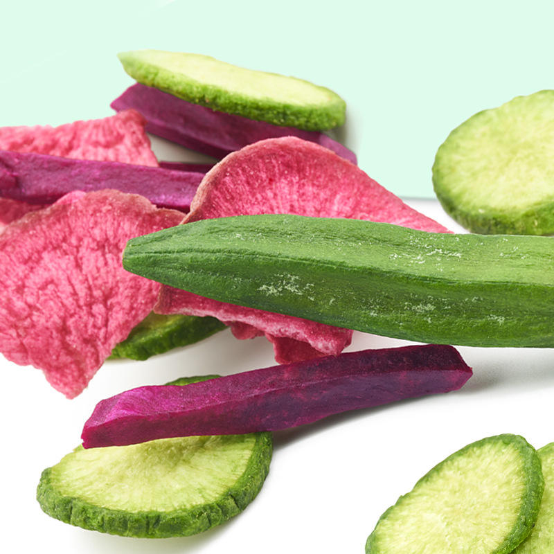 Криспы из окра и овощей (Mixed Okra Crisps)