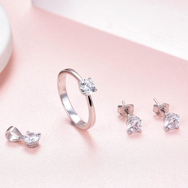 Кольцо 925 Sterling Silver (Rhodium Plated)