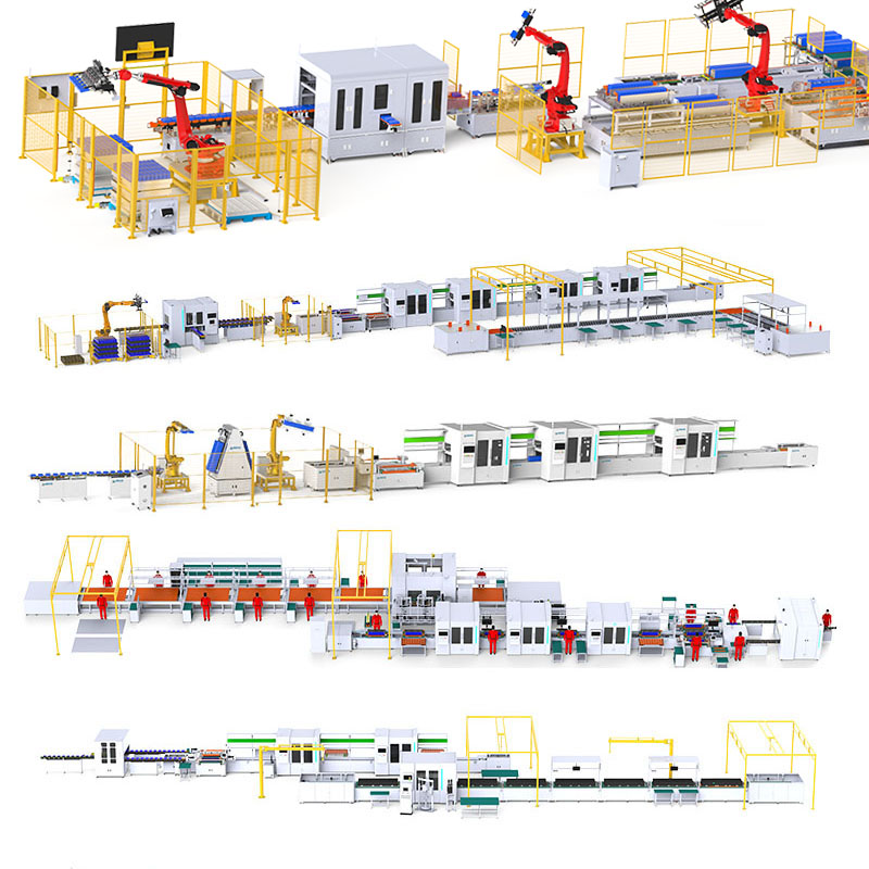 New Solar Energy System Photovoltaic Automatic Lithium Battery Pack Assembly Line for Solar Energy Battery PACK Production Line