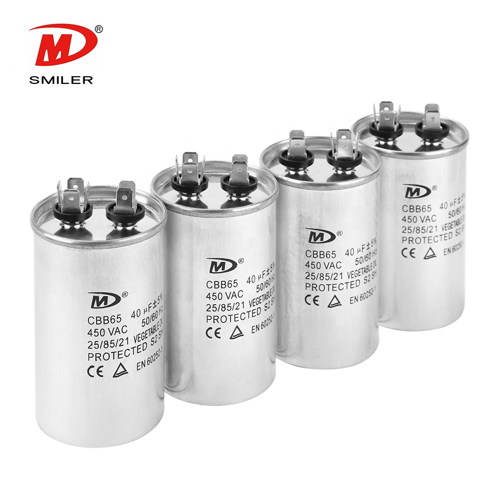30 Uf MFD 370V 450V AC Motor Run Capacitor AC Capacitor 50/60 Hz CBB65 air Conditioner Parts