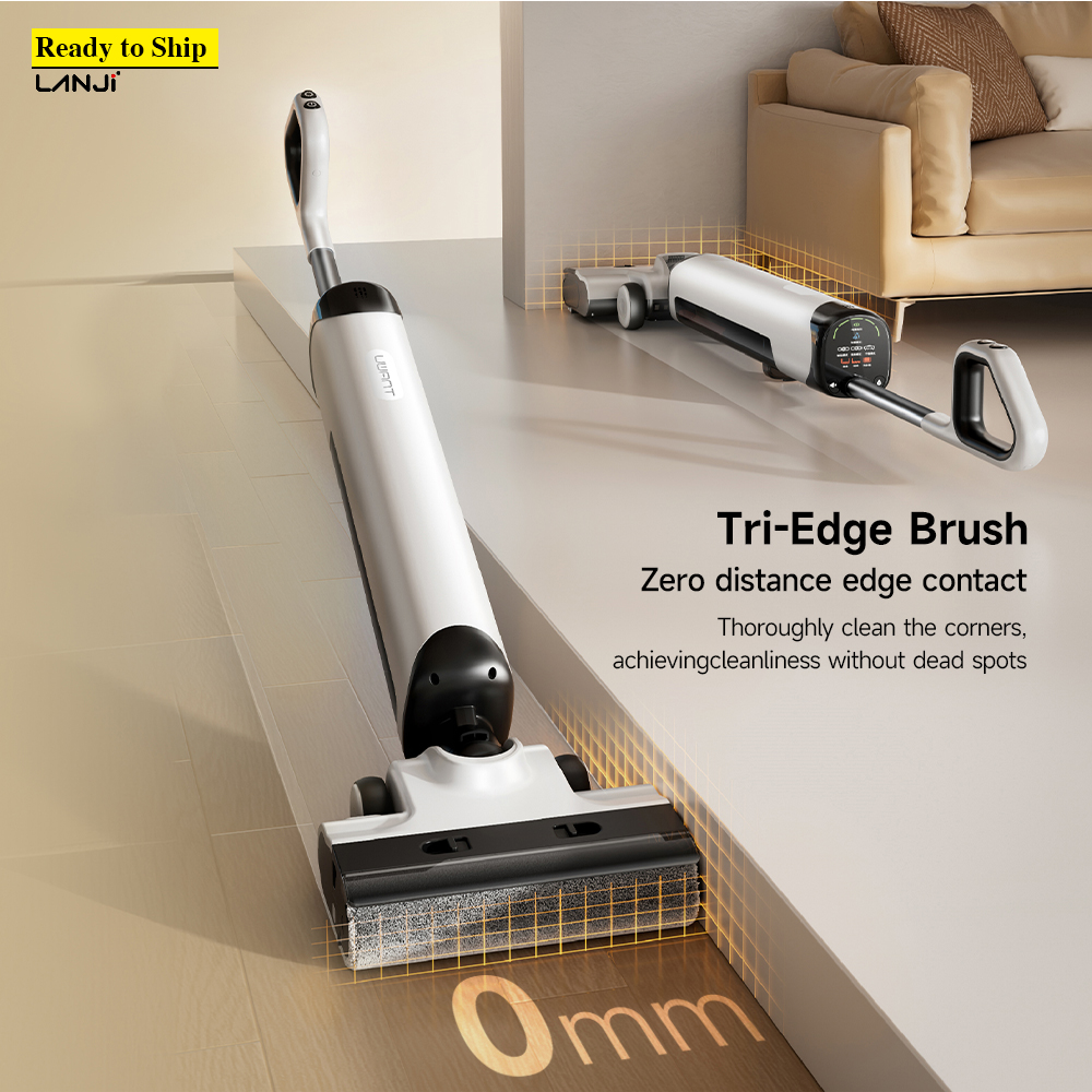 UWANT D500 Smart Upright 230W LED Vacuum Cleaner Mop Sweeper Wet Dry 17KPa Long-Lasting Battery Self-Clean HEPA Filter Hotel Use