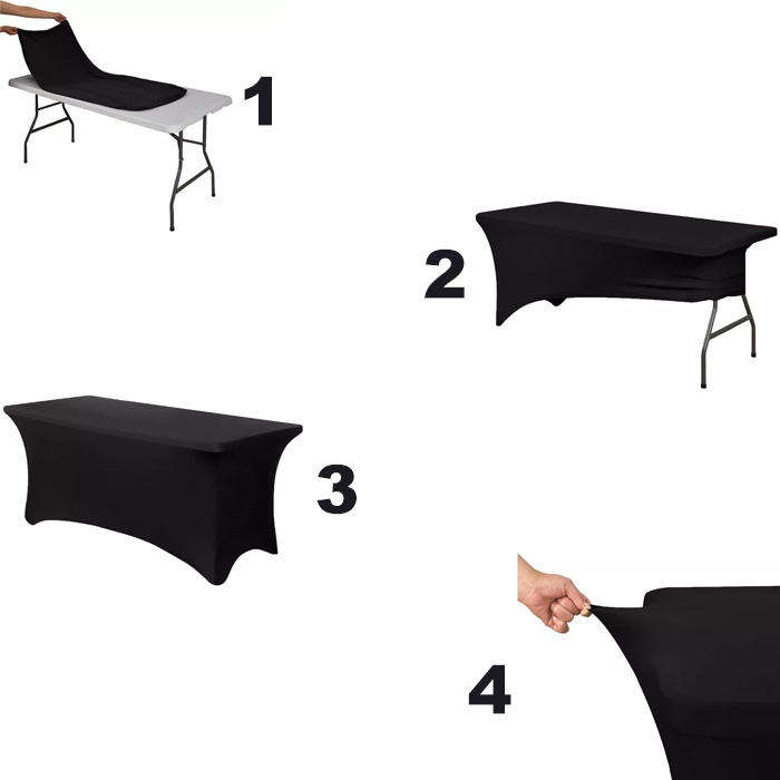 Прямоугольная эластичная скатерть 6FT