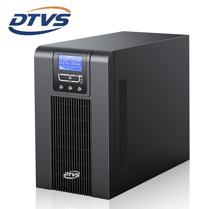 Single Phase 1600W/2KVA Online UPS with 60Hz Output Frequency Battery Backup for Server Rack & Tower Power Supply Data Centers