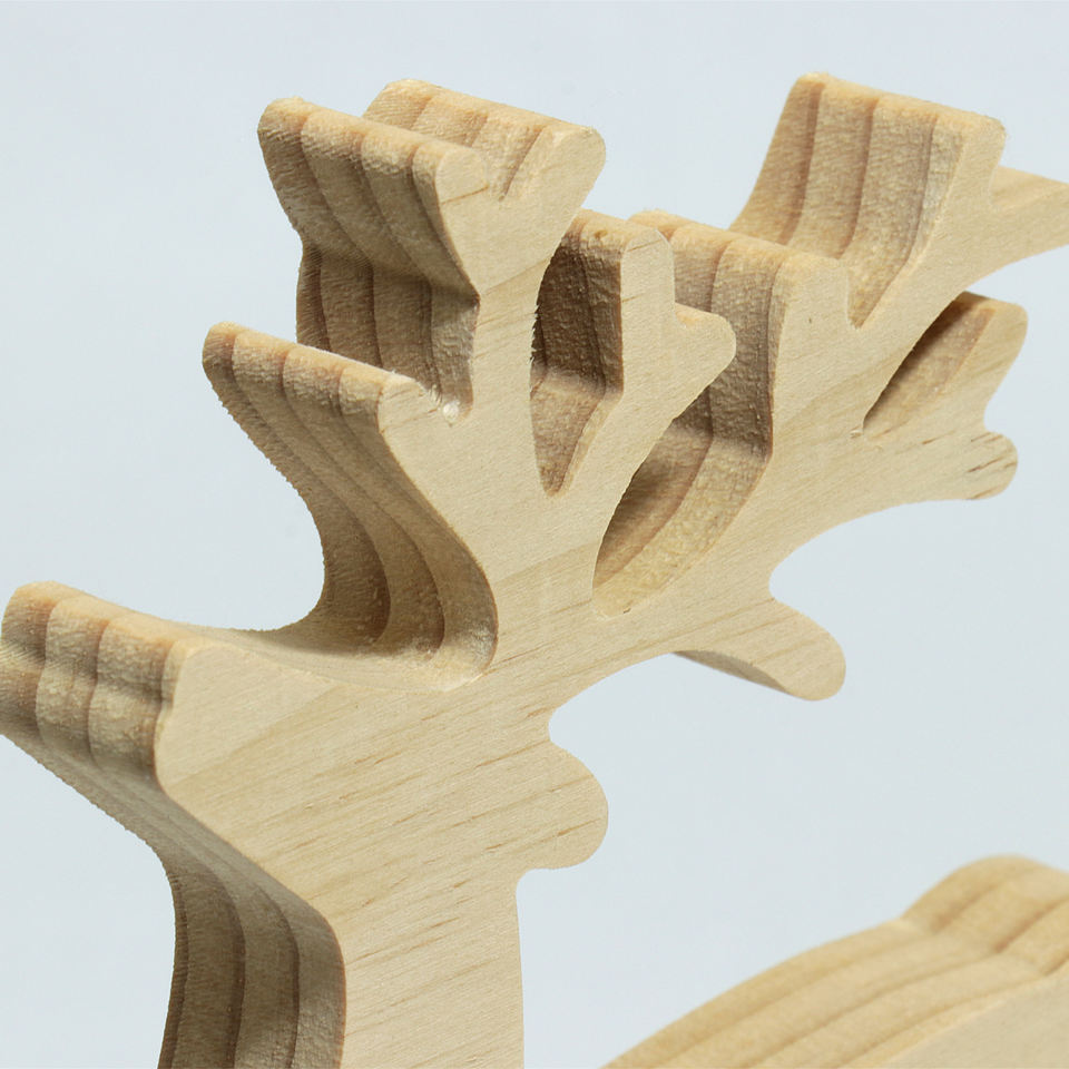 Настольный декор (Unfinished Natural Wood)