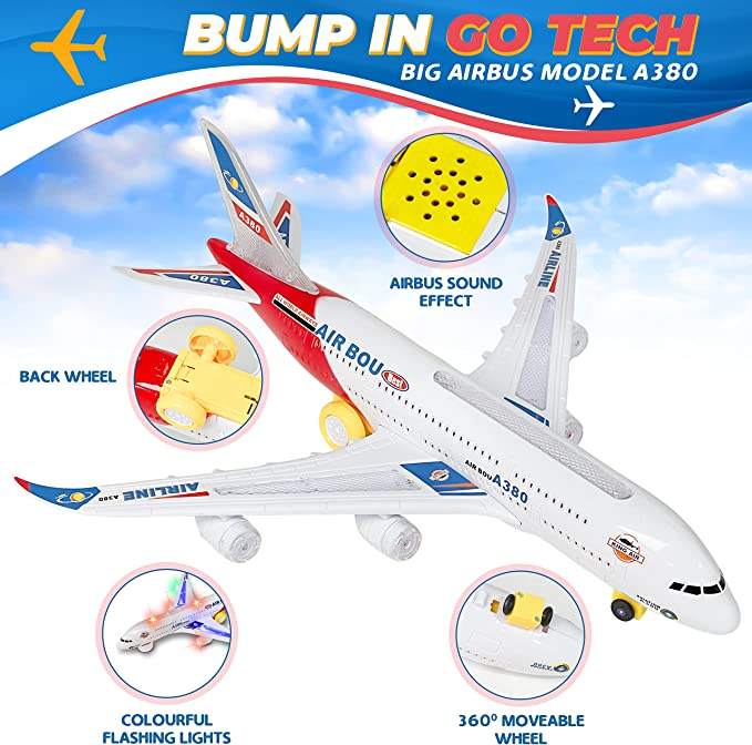 Классический самолет с функцией «Bump & Go»