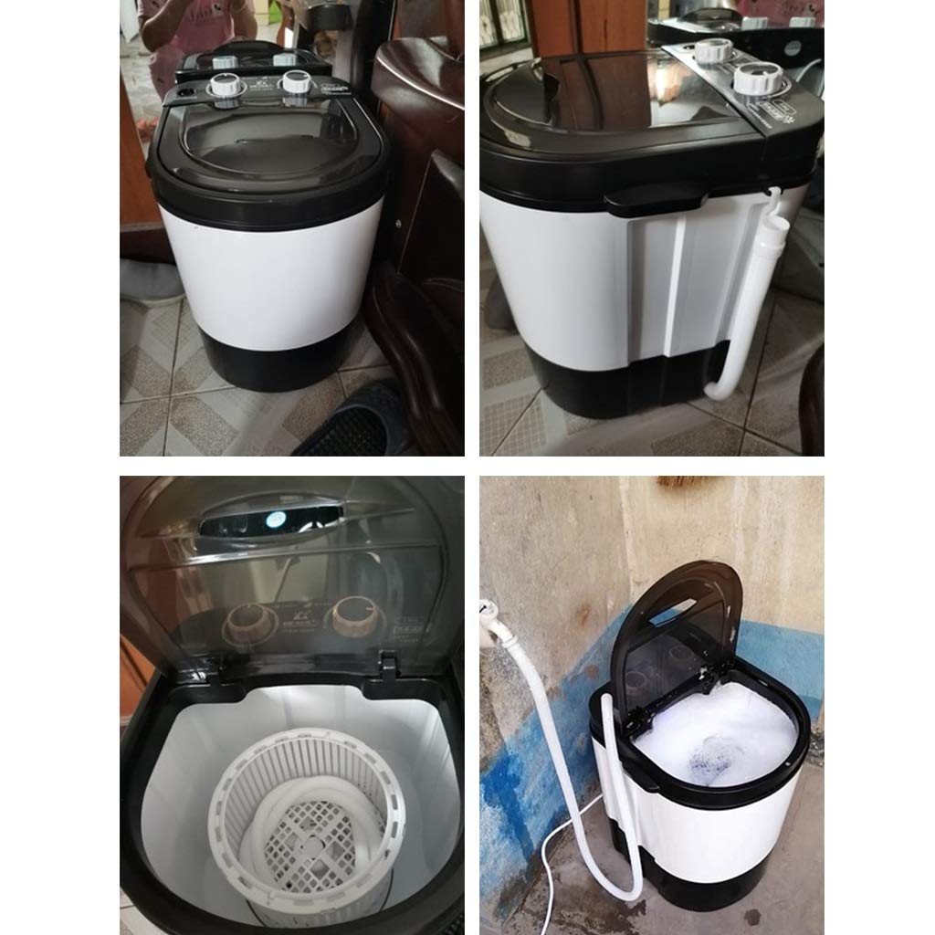 Household Electric Mini Portable Washing Machine 4.5kg Semi-automatic for Washing Underwear and Socks Hotel Use