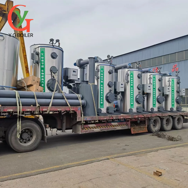 YG LHG 1ton 1.5 Ton Automatic Industry Vertical Biomass Fired Wood Chip Pellet Steam Generator Boiler Low Fire Tube Coal Low