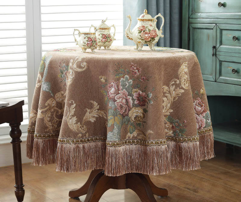 Шенилловая скатерть (European Style)
