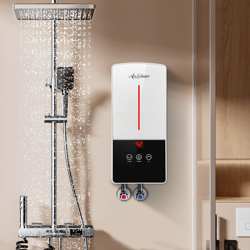 Wall Mounted Ultra MINI Space Saving Design Over Sink Tap Home Bathroom Small Kitchen Instant Electric Water Heater