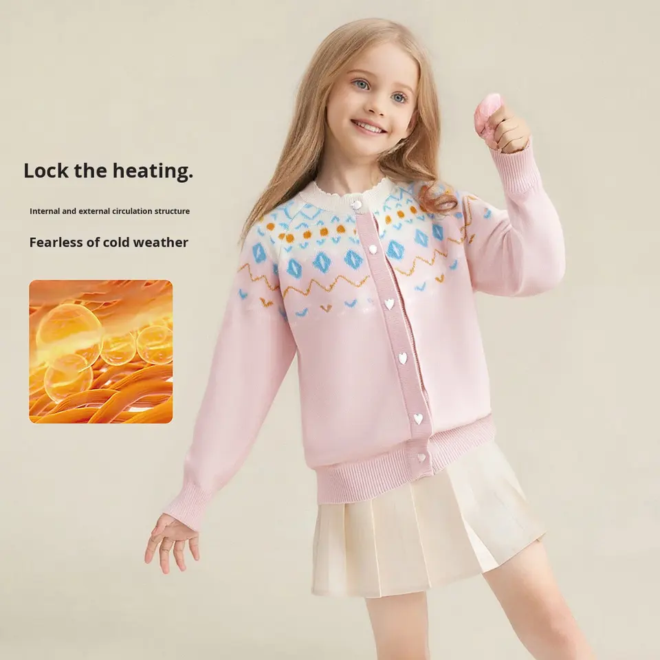 Girls 100% Merino Wool Casual