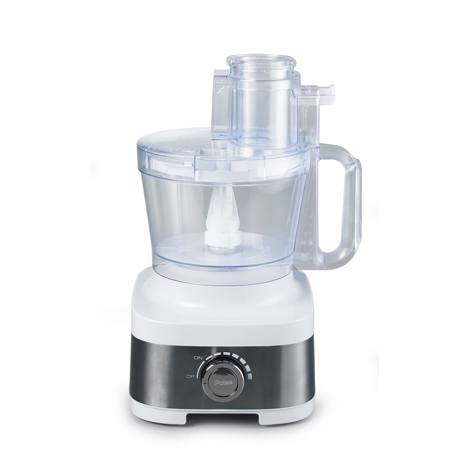1000W Stainless Steel Food Processor with 3.5L Plastic Bowl Food Grinder for Knead Dough Meat Cooking