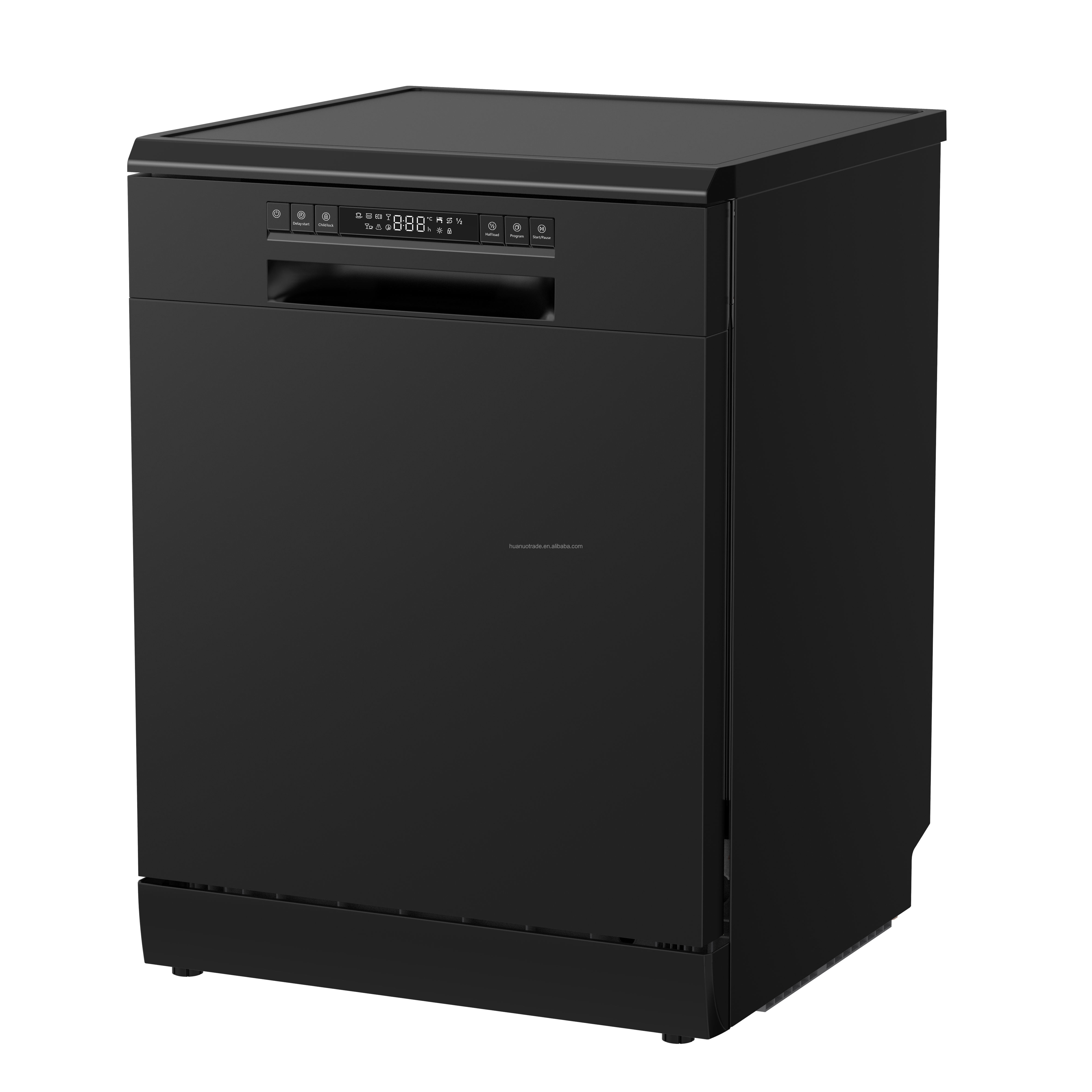 High-efficiency Multi-functional Button Fully Automatic Kitchen Dishwasher with Large Capacity Drying Function